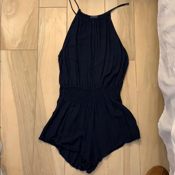 Navy Blue Brandy Melville Romper - Picture 1 of 2